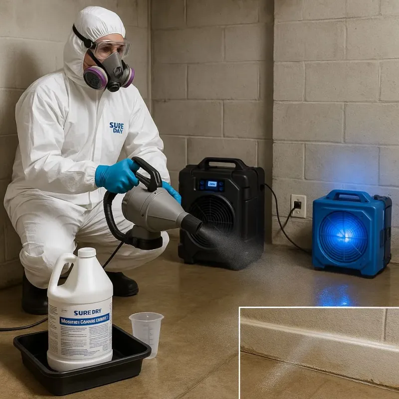 Sanitization and Odor Removal process in Shenandoah, LA