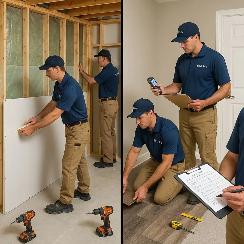 Repairs and Reconstruction process in Shenandoah, LA